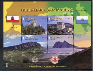 2010 Gibraltar San Marino Set SGMS1364 Unmounted Mint