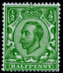 SG344 SPEC N5(3), ½d deep green, NH MINT. Cat £18. WMK ROYAL CYPHER (SIMPLE) 