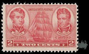 PCBstamps   US # 791 2c Navy Commemoratives, MNH, (4)