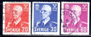 Sweden 338-40 used