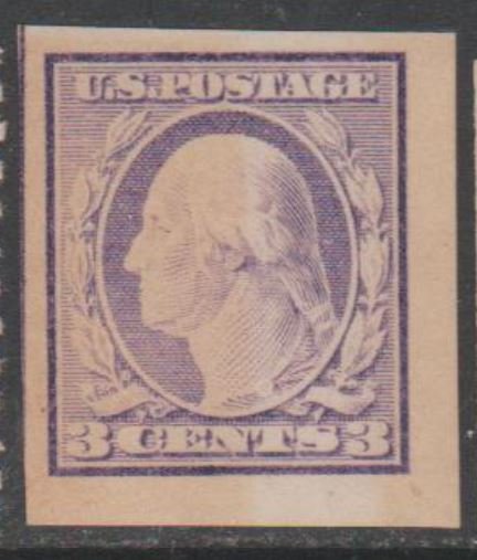 U.S. Scott #483 Imperf Washington Stamp - Mint NH Single