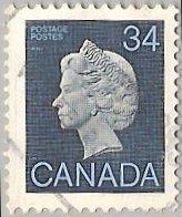 Canada 926 (used) 34¢ Queen Elizabeth II