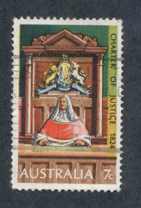 Australia 1974 Scott 589 used - 7c, Supreme Court