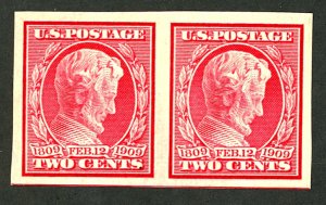 U.S. #368 MINT PAIR OG NH