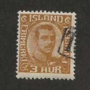 ICELAND SC# 109  FVF/U