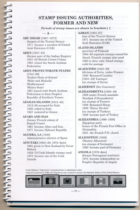 Unitrade Worldwide Postage Stamp Identifier - Reference Booklet - 2nd Edition