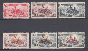 South Vietnam 1955 Refugees Full Set Sc#30/35 MLH (some points of rust)