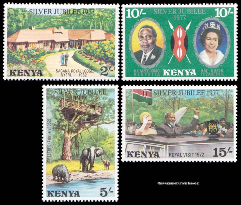 Kenya Scott 84-87 Mint never hinged.