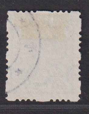 Netherlands #192a used 1928 Wilhelmina 50c syncopated 4 sides type B