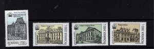Romania  #4395-98 (2000 Bucharest Palaces set) VFMNM CV $1.60