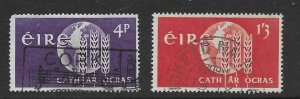 Ireland 186-87  1963   set  2  used