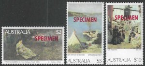 Australia 575, 577, 579 MNH SC$27.25
