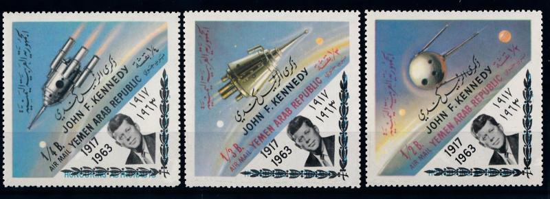 [65083] Yemen 1964 Space Travel Weltraum Kennedy  MNH