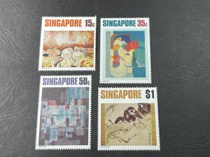 SINGAPORE # 153-156--MINT NEVER/HINGED**(#155 MH)----COMPLETE SET-----1972
