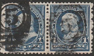 # 264 Blue Used Ben Franklin