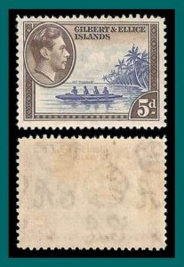 Gilbert & Ellice Islands 1939 Ellice IslandsCanoe, mint  46,SG49