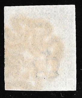 Great Britain #1 SG1 1P SUPERB FANCY, 1840 stamp used SUPERB