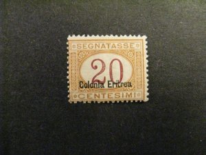 Eritrea #J3a mint hinged  a23.1 7685