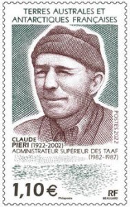 FSAT Scott #666 Claude Pieri MNH