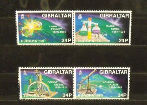 15613   GIBRALTAR   MNH # 654a, 656a         Pairs        CV$ 7.80