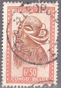 belgian congo   scott no 251 used