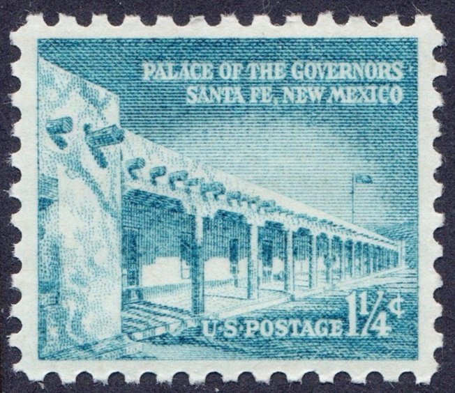 SC#1031A 1¼¢ Governors Palace Single (1960) MNH