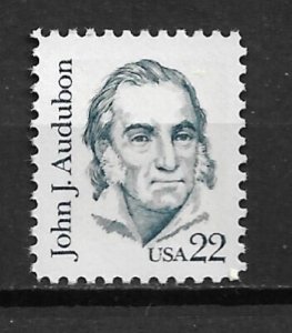 Sc1863 22¢ John Audubon MNH