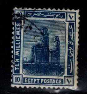 EGYPT Scott 55 Used ancient sculptures stamp