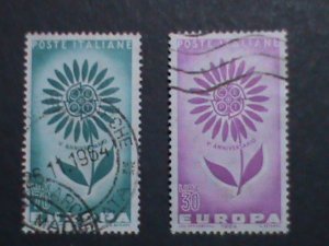 ITALIA-VERY OLD EUROPA USED STAMPS SET  VERY FINE WE SHIP TO WORLD WIDE