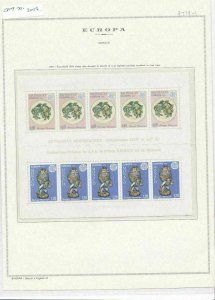 MONACO 1976 EUROPA  NEVER MOUNTED MINT , FULL SHEET , CAT £75+ . REF 64