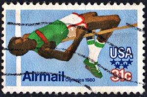 SC#C97 31¢ 1980 Olympics: High Jump Single (1979) Used