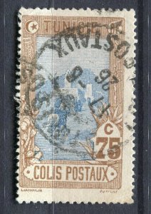 FRENCH COLONIES; 1906 early Parcel Post issue fine used 75c. value Postmark