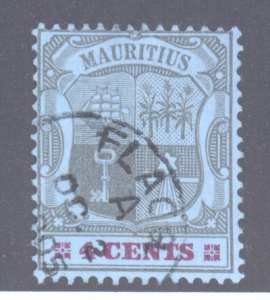 Mauritius, Scott #100, Used