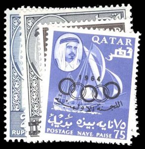 QATAR 37-41 mint  CV $56.50 (ID # 92000)