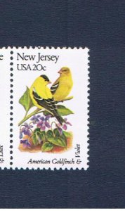 #1982 MVFNH OG State Bird & Flower Free S/H