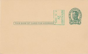 Scott# UX40a UPSS# S58-2 Head Type 2 Cream Postal Card.