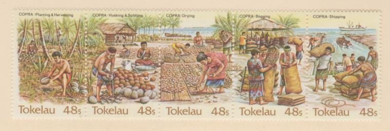 Tokelau Islands Scott #103 Stamps - Mint NH Strip of 5