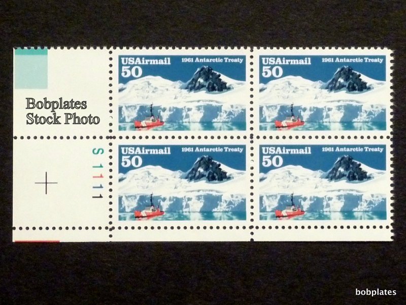 BOBPLATES #C130 Antarctic Plate Block F-VF NH SCV=$5 ~ See Details for #s/Pos