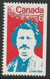 1970 Canada - Sc 515 - MNH VF - 1 single - Louis Riel