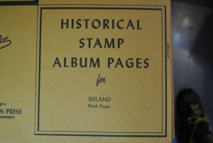 Minkus Historical Stamp album pages for Ireland