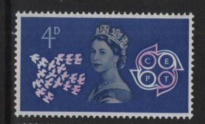 Great Britain  #383  MNH  1961  Europa  4p