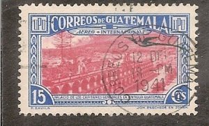 Guatemala  Scott   C117   Palace   Used