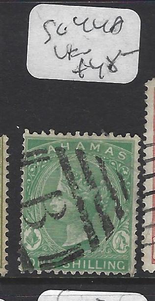 BAHAMAS  (PP1710B)  QV   1/-   SG 44A   VFU