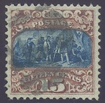 US Scott #119 Used, XF, PSAG (Graded 90)