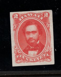 Hawaii #31P3 Very Fine Plate Proof On India Paper