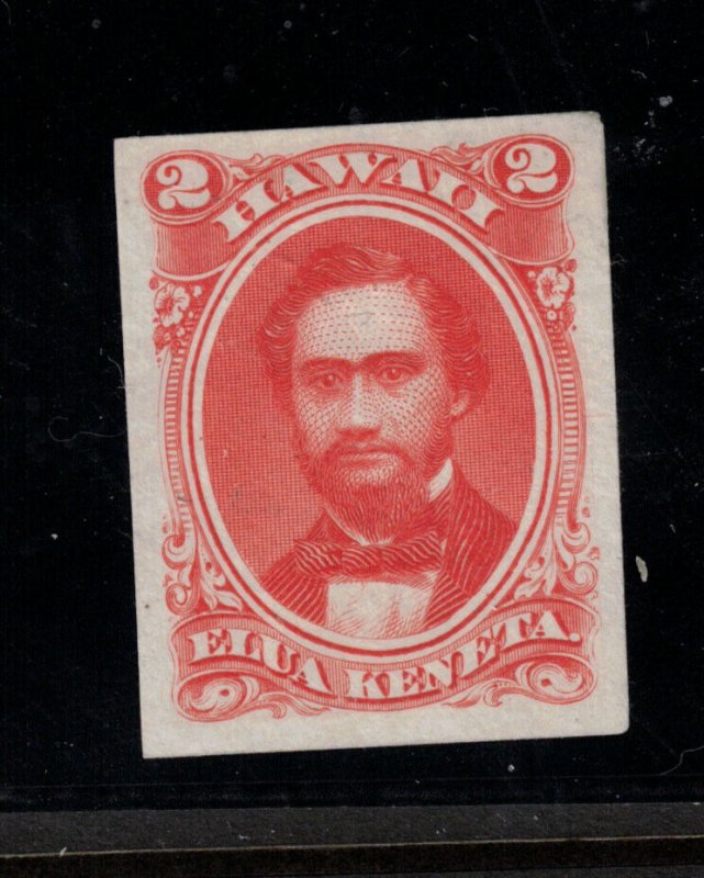 Hawaii #31P3 Very Fine Plate Proof On India Paper