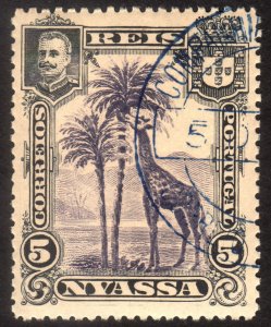 1901, Nyassa 5C, CTO, Sc 27