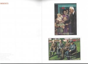 Antigua & Barbuda, Proof mounted on board, Degaulle +