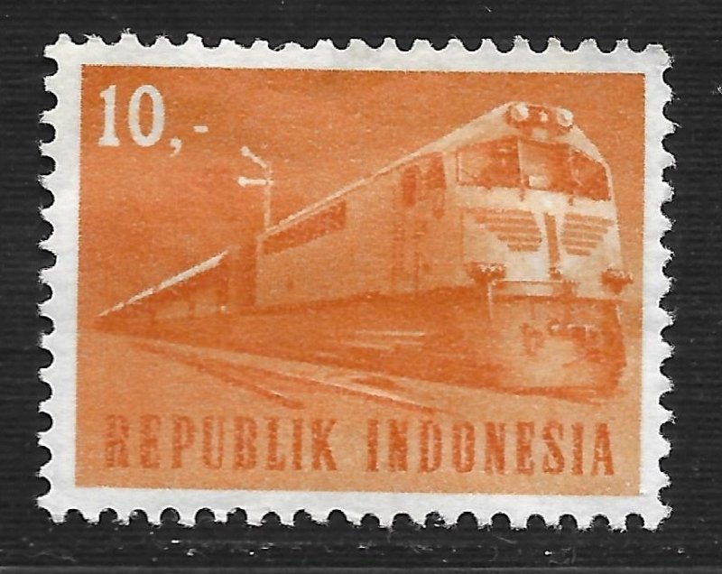 Indonesia #634 10r Diesel Train ~ MH