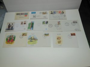 WORLD WIDE FDC'S COLLECTION OF 50 DIFFERENT